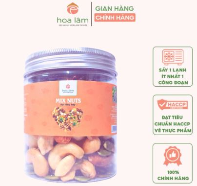 Hạt mix 5 loại hạt dinh dưỡng Hoa Lâm